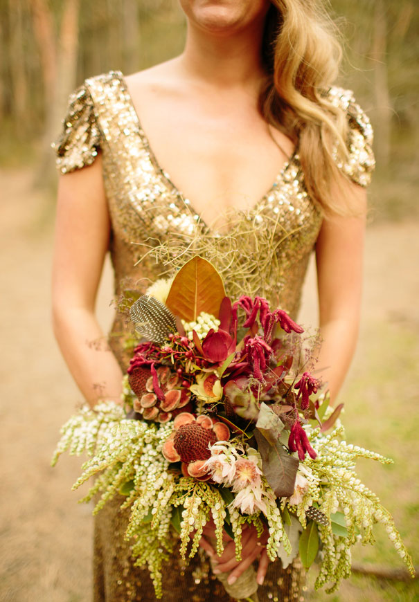 pwedding-bush-bride-gold-bridal-gown-dress3