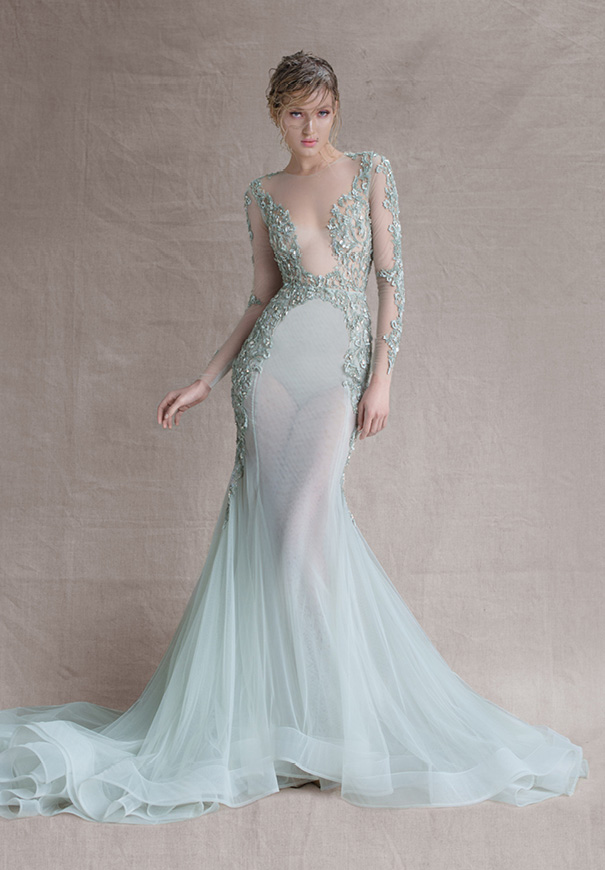 Paolo-Sebastian-SS15-bridal-gown-wedding-dress-dusty-sky-blue