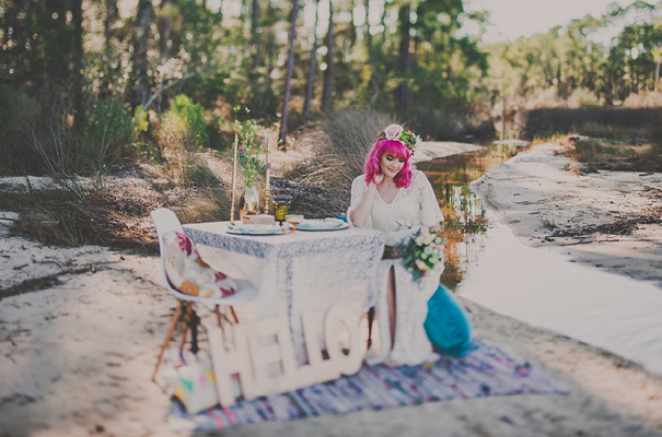 pink-hair-rock-n-roll-gypsy-boho-bridal-inspiration-styling-ideas-cake-wedding5