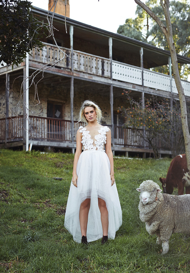 country-farm-bride-rm-williams-boots-barn-wedding-dress-gown3