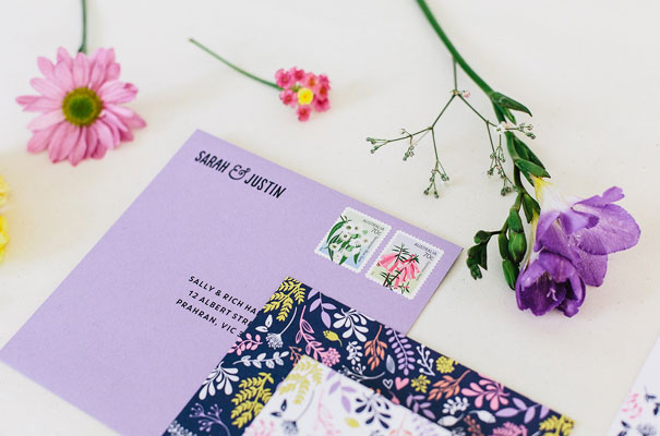 pink-purple-kraft-floral-wedding-invitation-stationery2