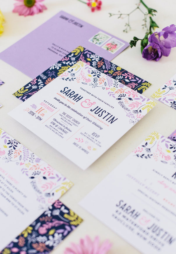 pink-purple-kraft-floral-wedding-invitation-stationery5