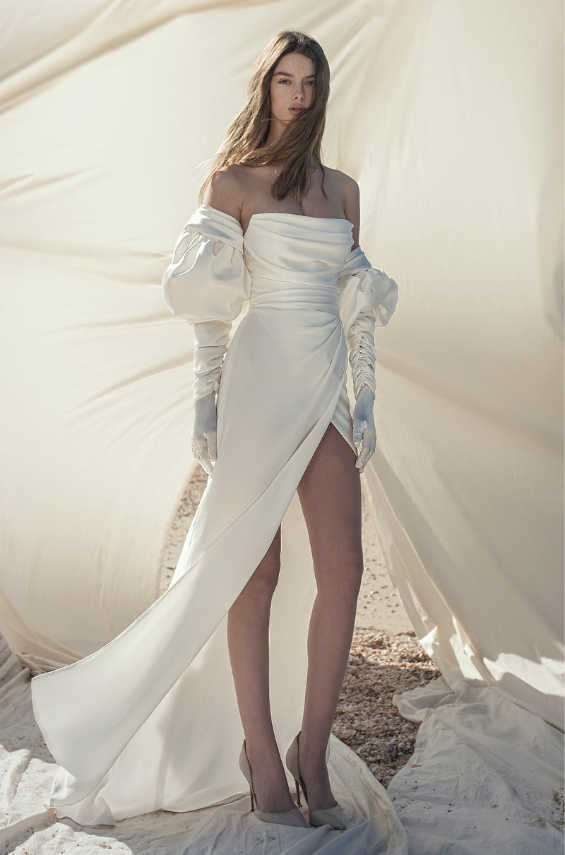 navy blue dress for baby girl 90s Wedding Dresses: 20 Styles to Swoon Over