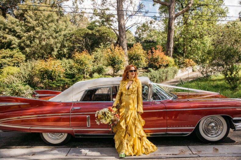 Shelly & Tom’s Melbourne Backyard Wedding