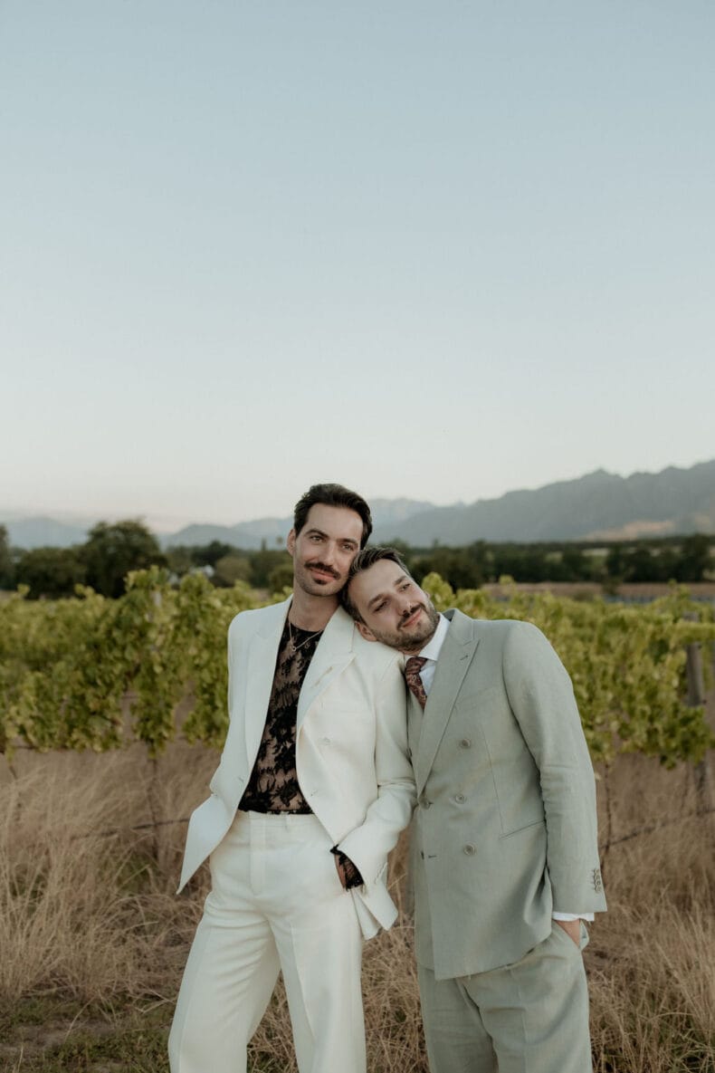 Tim Roberts Model Tim & Robert’s Cape Town Destination Wedding at Vrede en Lust
