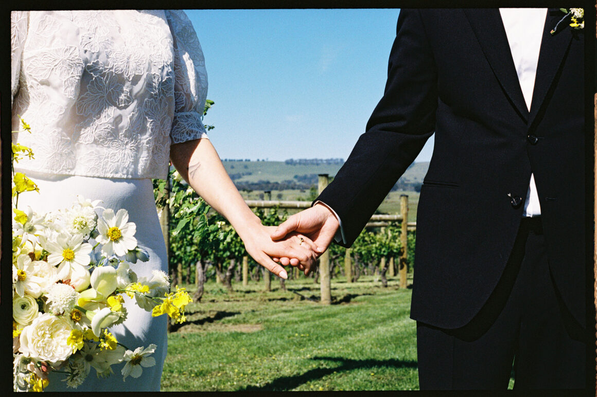 Renee & Ryan Winery wedding in Victoria