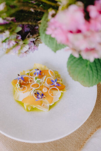 Farm-to-table menu at Sault restaurant