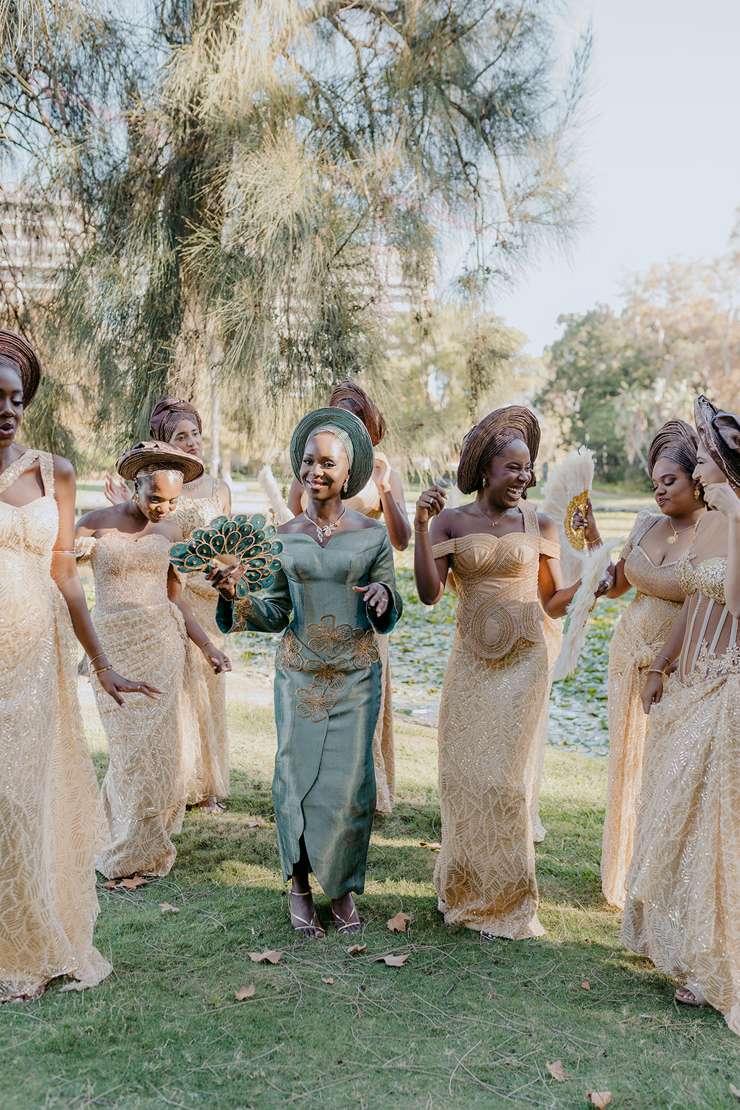 Nigerian wedding party style