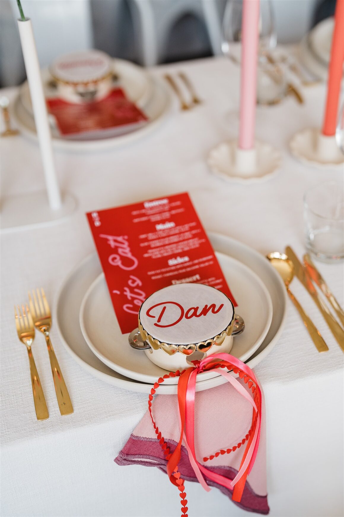 DIY wedding tambourine favours fun interactive reception ideas Perth wedding
