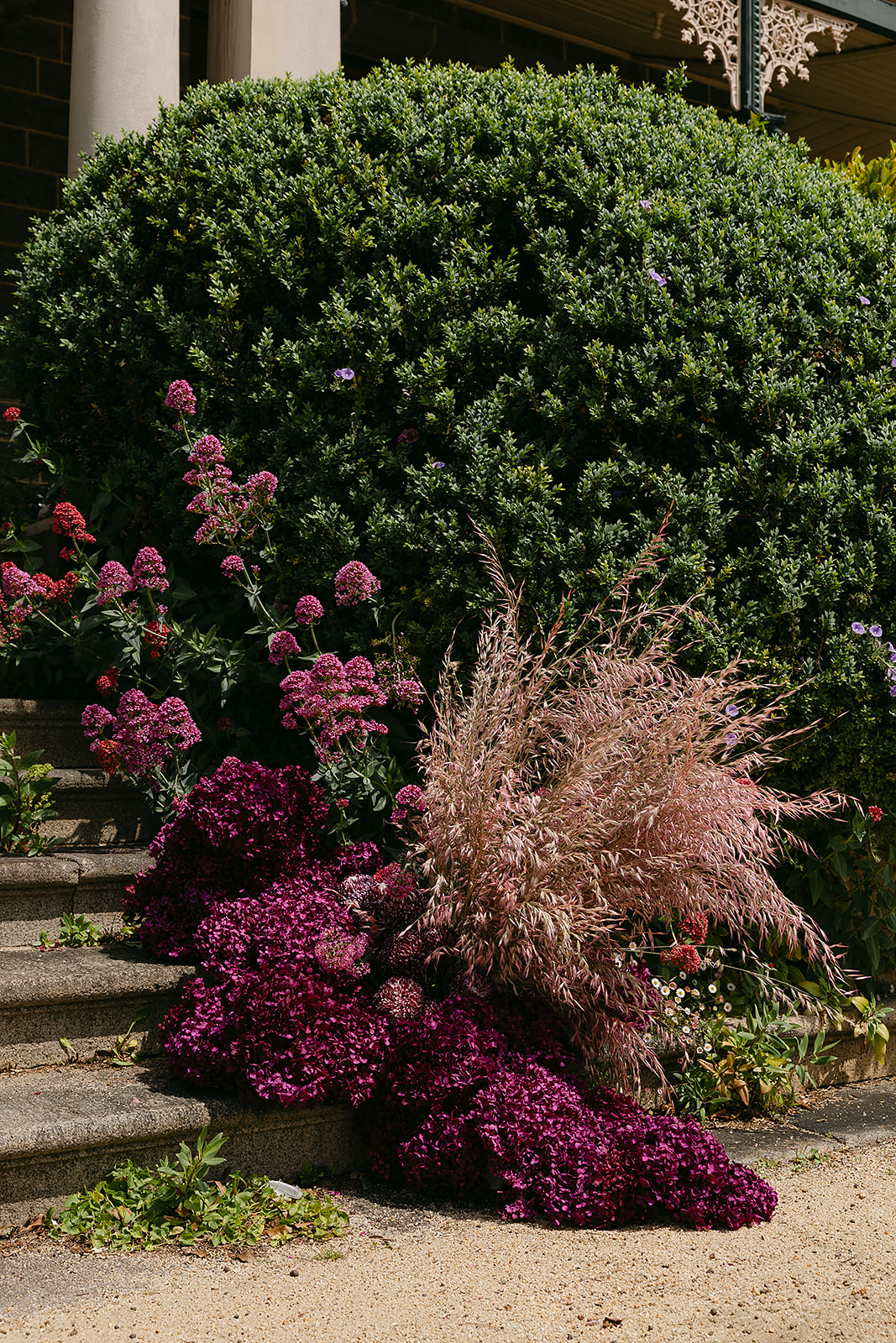 Wedding florals Chatsworth house