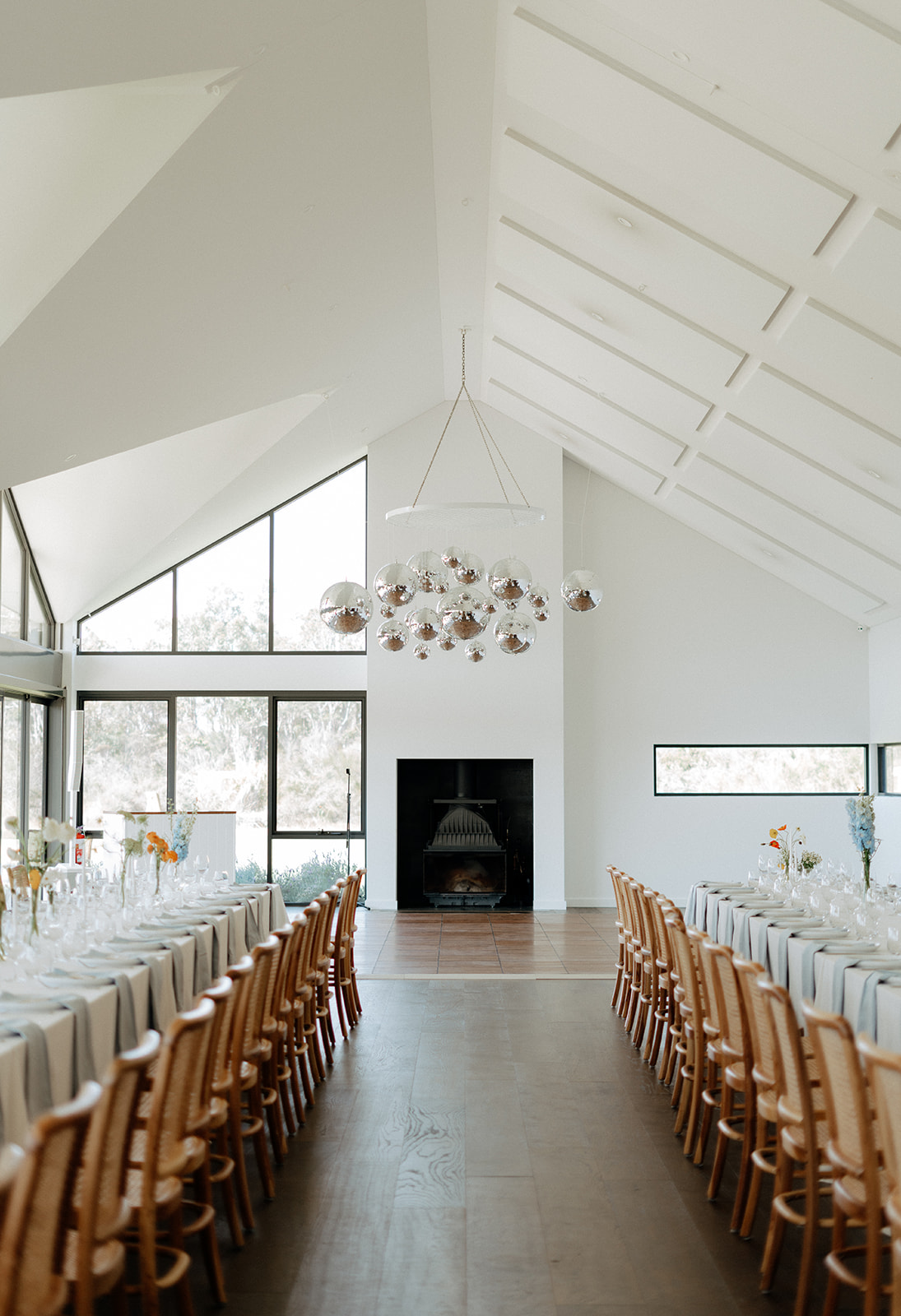 The Tiller Farm reception space 