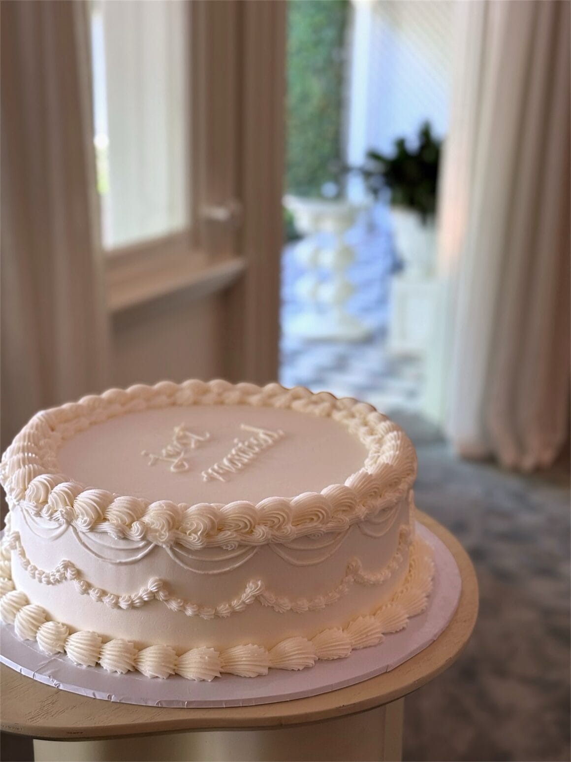 wedding cake
