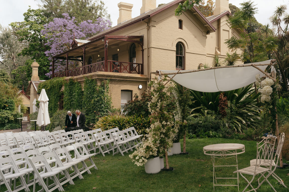 Royal Botanic Gardens wedding