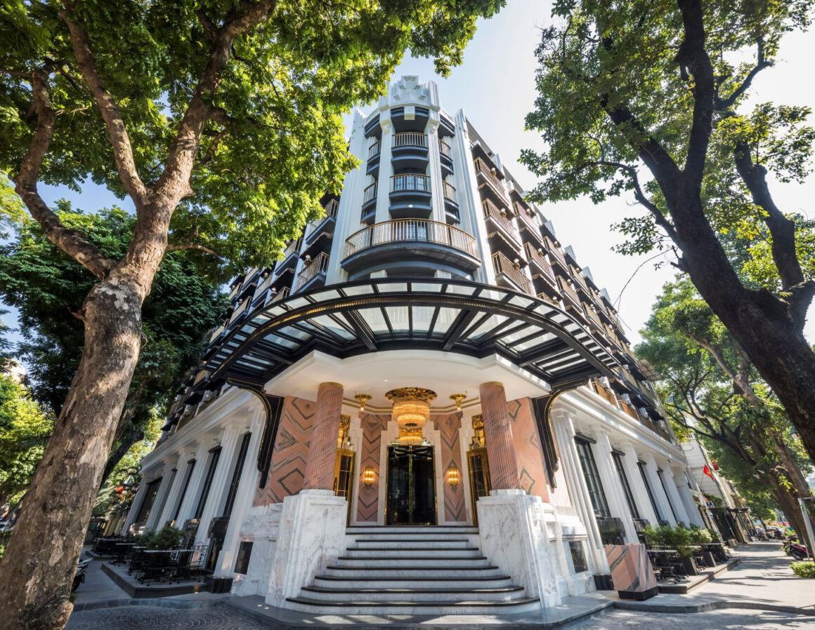 Five-star boutique hotel in Hanoi at Capella Hanoi showcasing opulent, opera-inspired interiors