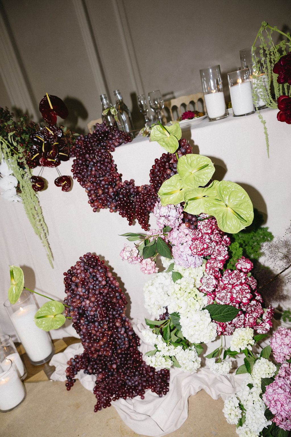 Wedding florals by White House Flowers at Sydney multicultural wedding