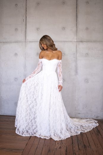 Affordable bridal gown by Noodz Boutique